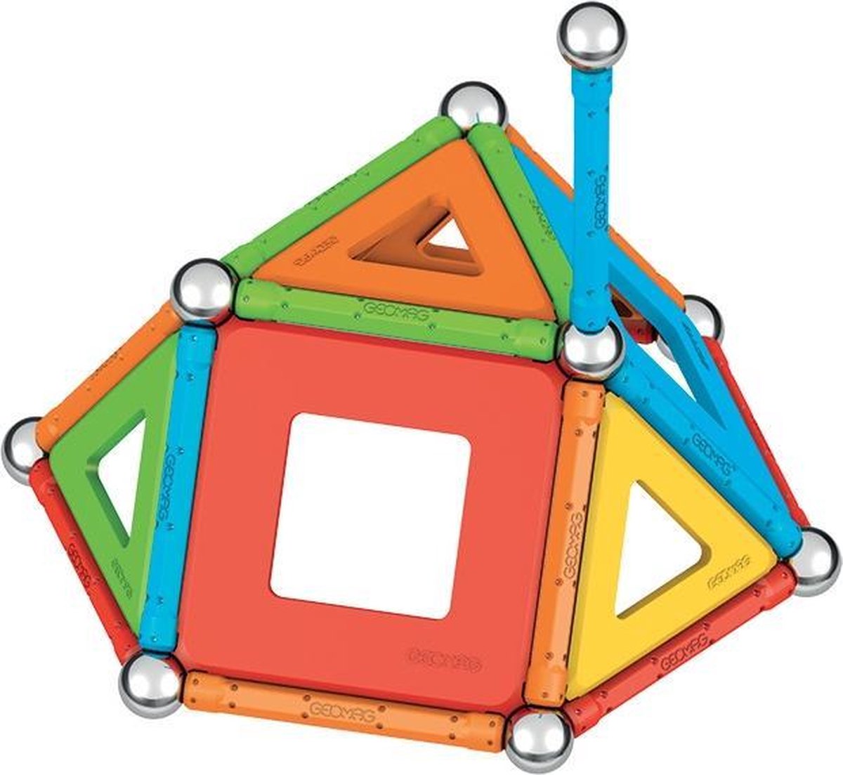 Geomag Super Color Recycled - Magnetisch Constructiespeelgoed met Panelen - 52-delig - Vanaf 5 jaar — afbeelding 8