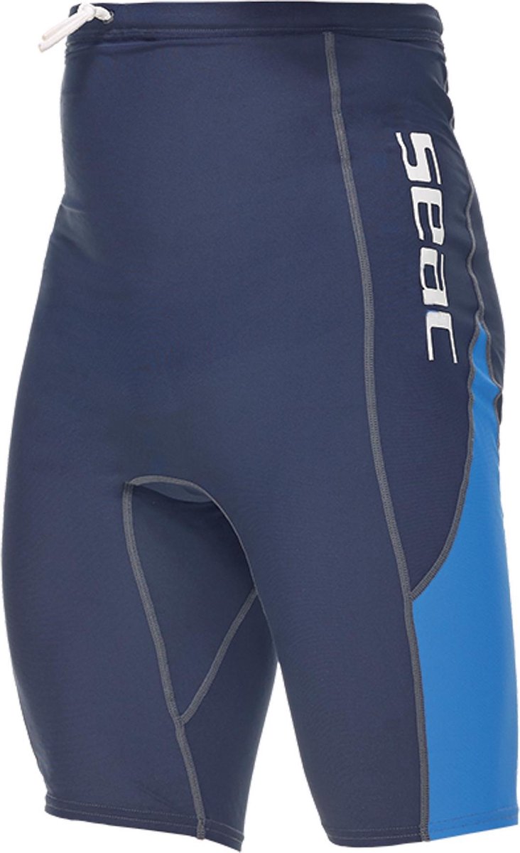 Seac RAA Pant Evo Men - UV rashguard shorts voor zwemmen en snorkelen - Blauw - L