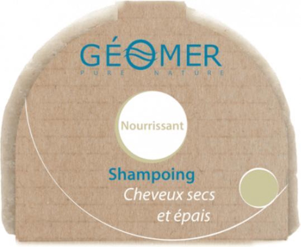 Voedende - shampoo Bar - voor beschadigd - droog - krullend en dik haar - 100% biologisch afbreekbaar