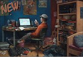 Wenskaart - Marius van Dokkum - First things first!