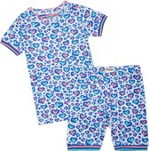 Harley pyjama korte broek Cheetah Hearts 110-116