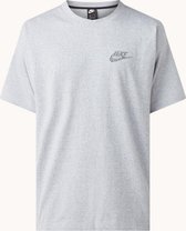Nike T-shirt van jersey met logo - Grijs - Maat S