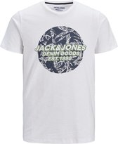 Jack & Jones Jack & Jones Lefo T-shirt - Mannen - wit - navy