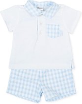 Baby blauw driedelige set