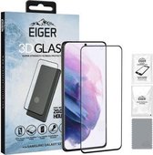 Eiger Samsung Galaxy S21 - 3D Tempered Glass Screenprotector - Zwart