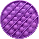 Pop It Fidget Toy - Pop Bubble - Paars - Ronde Vorm - Circle