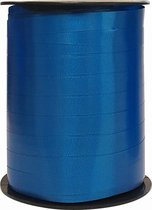 Sierlint / cadeaulint / verpakkingslint / krullint blauw 10mm x 250 meter (per spoel)