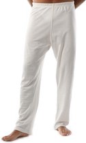 Eczeem pyjama’s - zijdezacht en verkoelend | Vrouw  | Maat: M | Broek | Kleur: Creme | Zeer lange levensduur