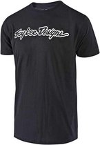 Troy Lee Designs Signature T-Shirt Heren, zwart Maat M