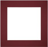 Votre Déco Passe-Partout - Format cadre 70x70 cm - Format photo 58x58 cm - Bordeaux