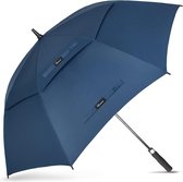 Paraplu groot, stormbestendig, automatisch open, L/XL/XXL, paraplu voor heren en dames, dubbele overkapping, geventileerd