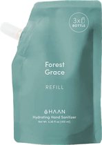 HAAN Recharge Forest Grace Hand Sanitizer - Recharge de spray pour les mains - Recharge de spray pour les mains - Spray pour les mains - Forest Grace - 100 ml