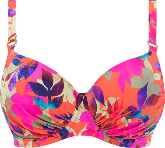 Fantasie PLAYA DEL CARMEN UW GATHERED FULL CUP BIKINI TOP Dames Bikinitopje - Beach Party - Maat 70F