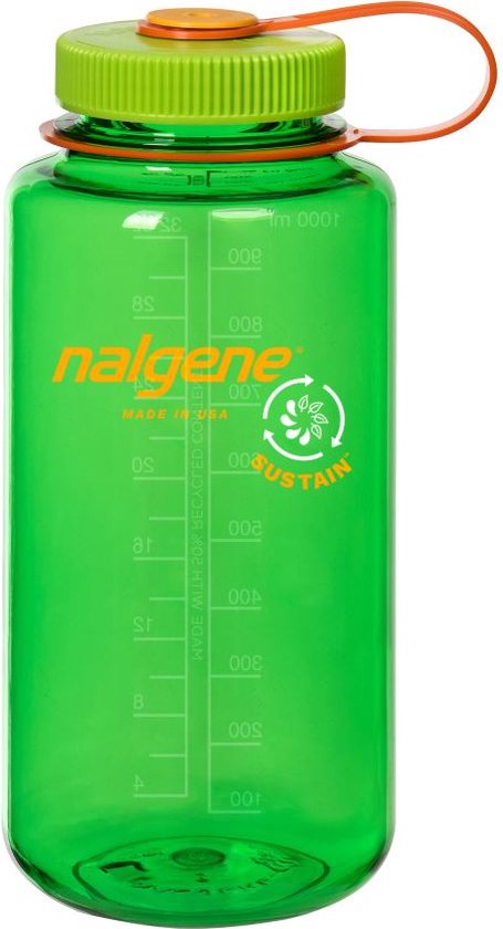 Nalgene Sustain Wide Mouth 1000ml - Gourde - Mellon Ball Sustain