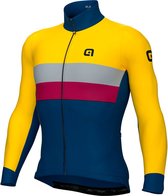 Ale Chaos Gravel Lange Mouwen Fietsshirt Geel XL Man