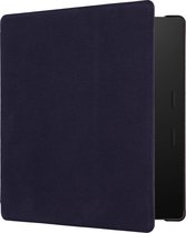 kwmobile case geschikt voor Amazon Kindle Oasis 10. Generation hoes - E reader cover van microvezel - Hoesje in blauw