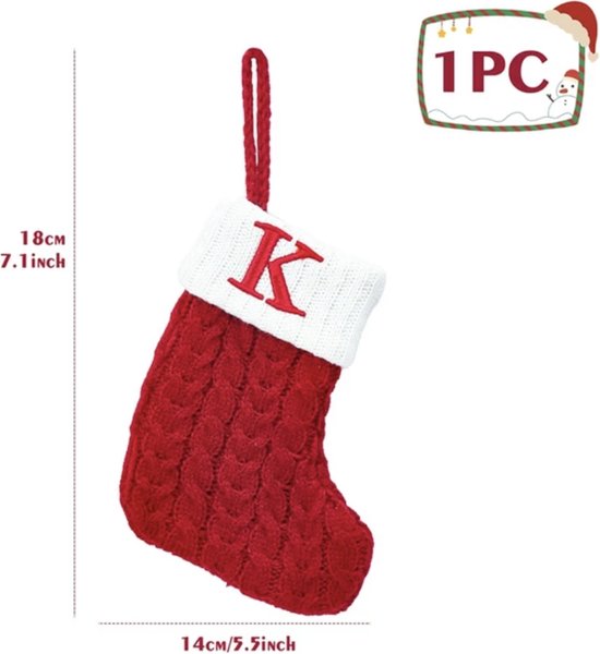 Set van 10-delige gebreide kerstkabouters,Kerstkabouters om op te hangen, gebreide pluche boomhanger kersthanger, handgemaakt kerstboom kerstversiering leuke kerstpop in geschenkdoos (rood wit grijs