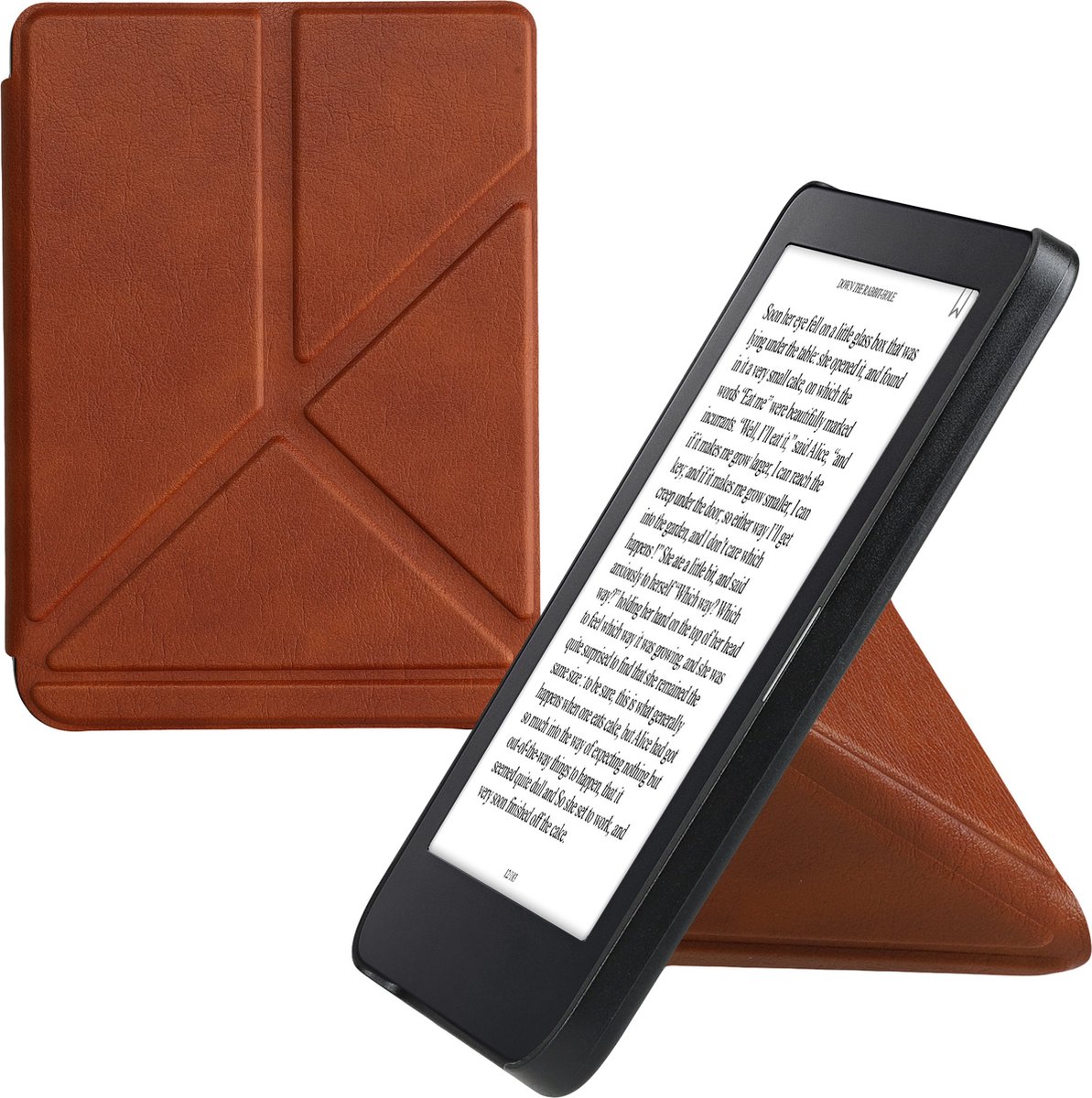 kwmobile case compatibel met Kobo Clara 2E Met standaard E reader