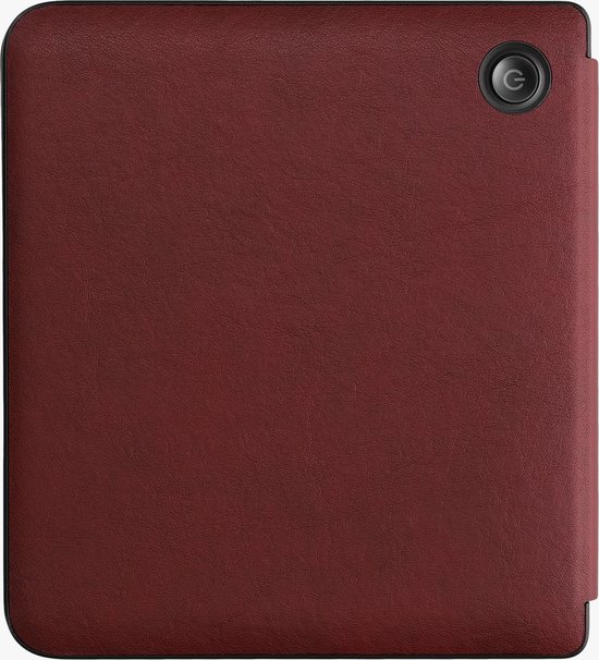 kwmobile e-reader hoesje geschikt voor Kobo Libra 2 hoes - Ereader flip case met standaard - E reader cover van kunstleer - In braam van kwmobile — afbeelding 4