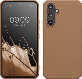 kwmobile telefoonhoesje geschikt voor Samsung Galaxy A54 5G - Hoesje voor smartphone - Back cover in cappuccino