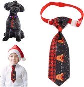 Kerst stropdas - stropdas kind - kinderstropdas - stropdas hond - rendier - 1 stuks