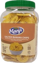Manji - Gezouten Bananen Chips - 3x 250 g