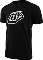Troy Lee Designs Badge T-shirt Met Korte Mouwen Zwart L Man