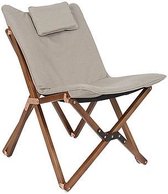Bol.com Bo-Camp Urban Outdoor collection - Relaxstoel - Bloomsbury - S - Oxford polyester - Beige aanbieding