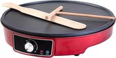 Roti Maker - Roti Maker Elektrice - Roti Pan - 30cm - Rood