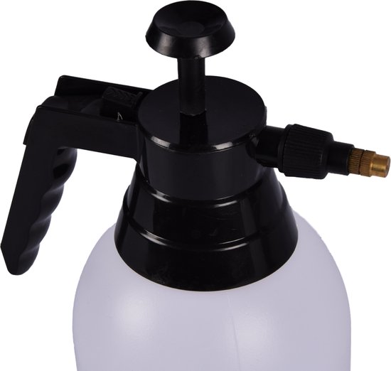 1.5 Liter Zwart-Witte Plantenspuit - Essentieel Tuinaccessoire voor Zomerse Verzorging - 31 x 11,5 cm — afbeelding 4