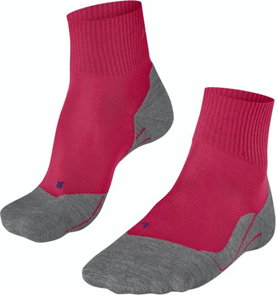 FALKE TK5 Wander Cool Short dames trekking sokken kort - roze (rose) - Maat: 35-36