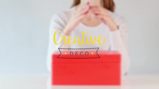 Creative Deco XXL Bruine Grote Houten Doos Opbergdoos | 40 x 30 x 24 cm ( /- 1cm) | met Deksel | met Handgrepen | Perfect voor Documenten, Kostbaarheden, Speelgoed en Gereedschap, Kerstmis