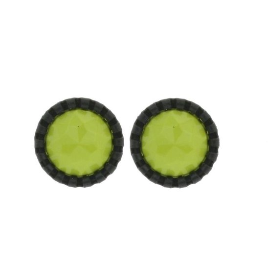 Behave - Oorstekers - Rond 1,3 cm - Lime Groen