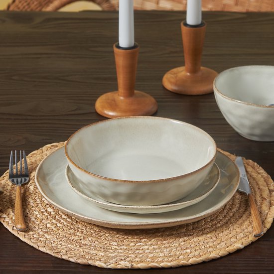 Karaca Aria Beige Serviesset 24-delig - Aria Reactive - Beige — afbeelding 4