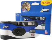OneShot Fun Shooter - Appareil photo jetable avec flash - 27 photos - Appareil photo analogique - Rouleau de film Kodak - Mariage - Enterrement de vie de garçon - Mariage