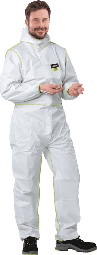Combinaison jetable Uvex , blanc (98710)-XL