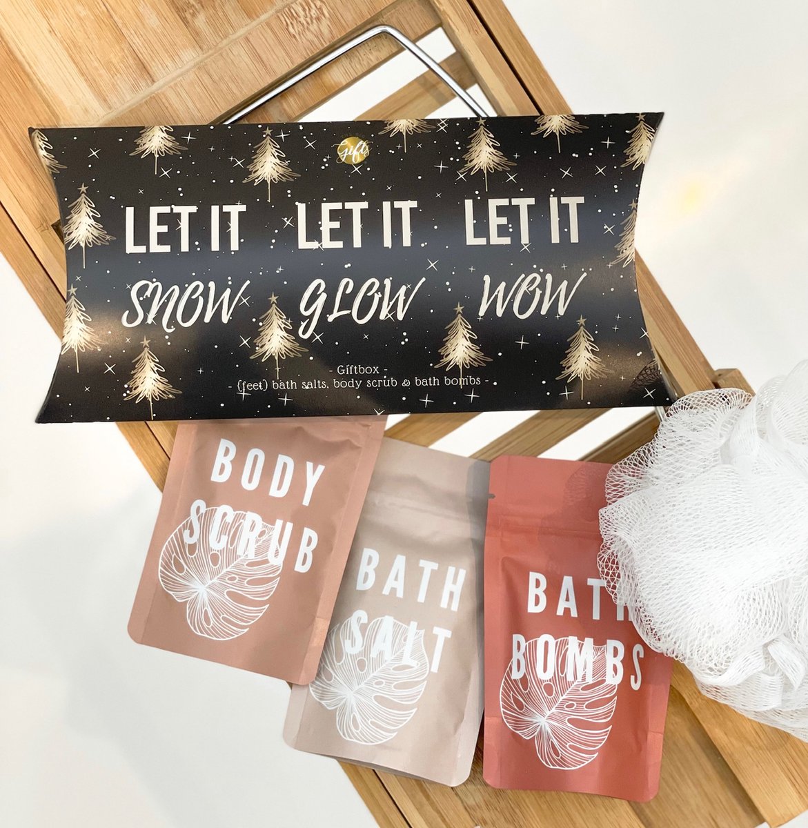 Giftbox Let iT snow Bath