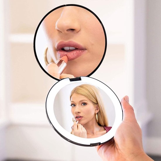 Led travel best sale makeup mirror