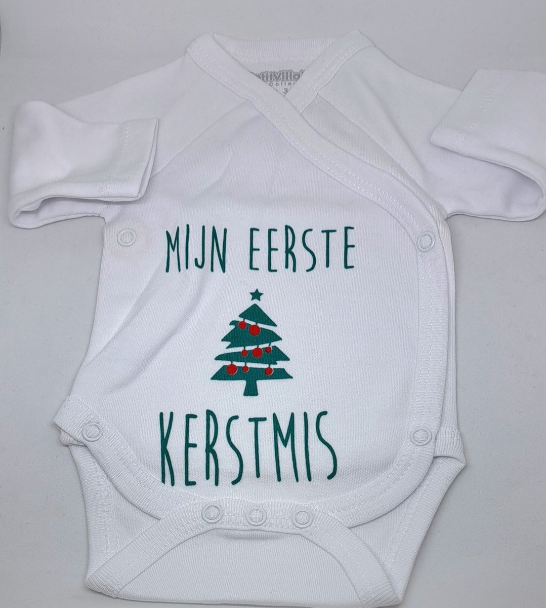 petit-villain-rompertje-mijn-eerste-kerstmis-babykleding-0-3-maanden-kerst