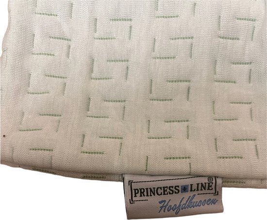 Princess Line Bamboe-Kinder-Hoofdkussen -750gram-100% Syndonfill®-Vezelbolletjes -60X60CM -Navulbaar