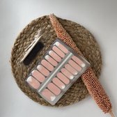 NailWrapz - Pink Cloud - Nagel wraps - nagelstickers- geen UV lamp nodig - Thuis manicure
