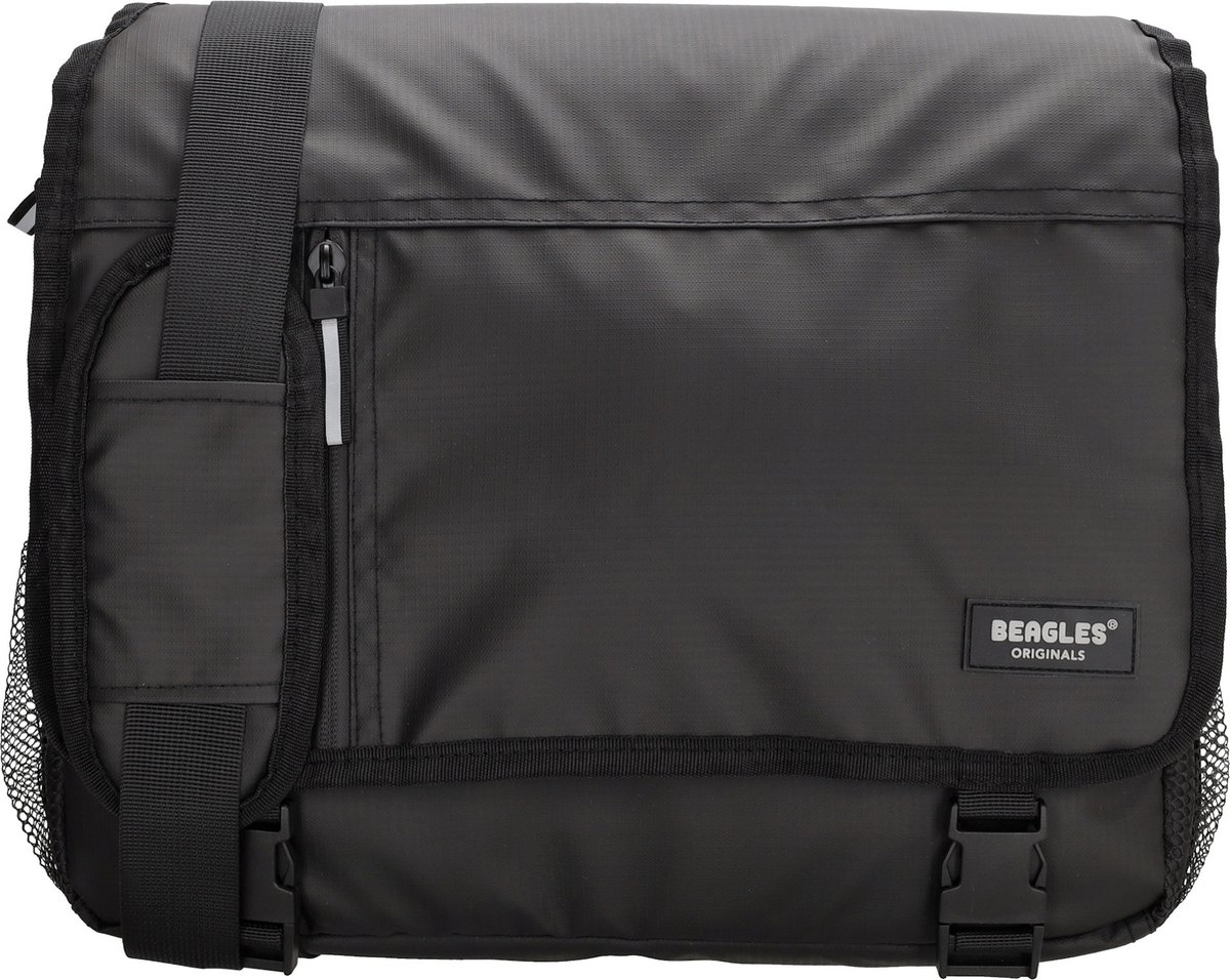 Beagles Originals Bicycle Originals Messengerbag / Fietstas / Laptoptas - 15,6 inch - Zwart