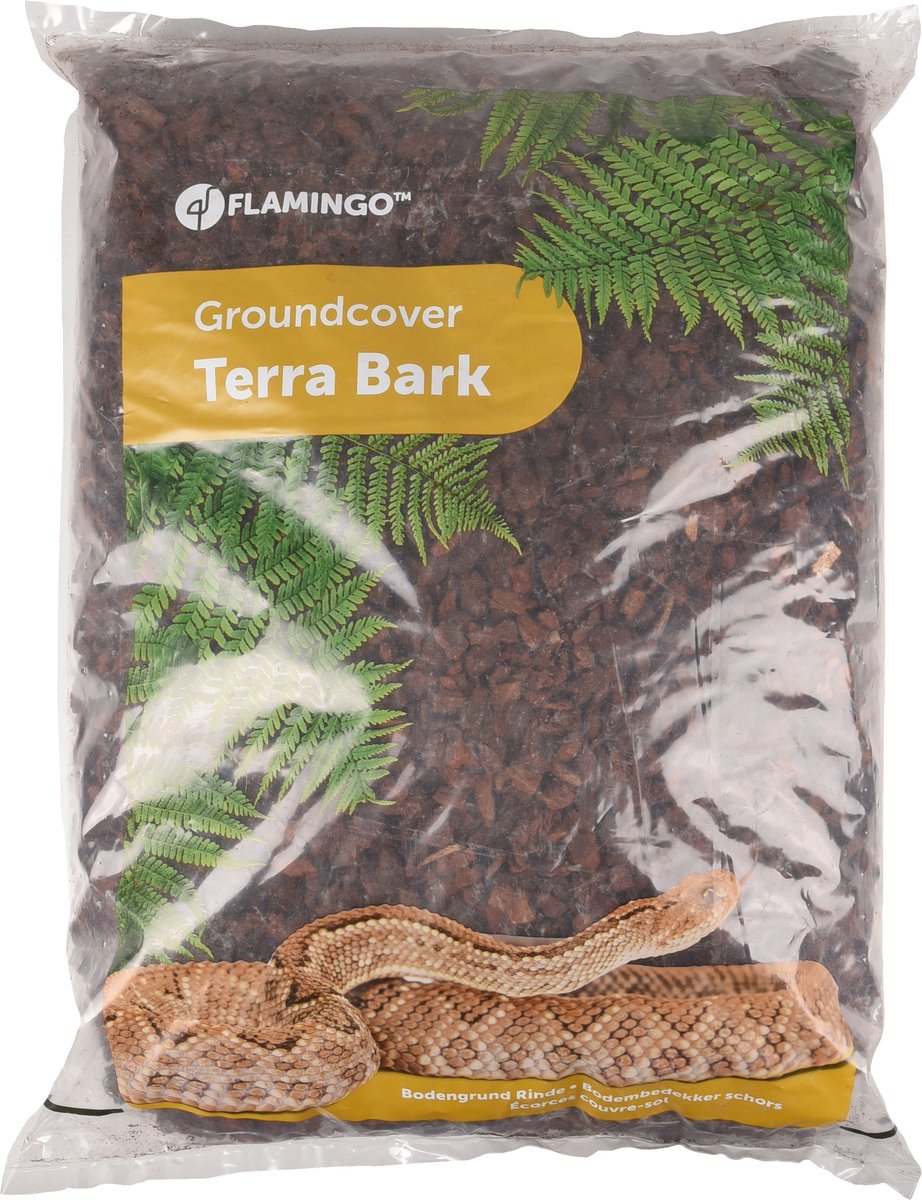 Terrarium – Bodemschors Terra Bark Bruin 22L – natuurlijke schors voor reptielen zonder kleurstoffen