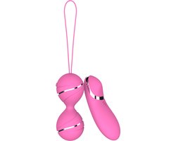 Playbird® - vibrerend eitje - met extra vibrator in afstandsbediening - vibrerend ei - oplaadbaar - sexspeeltje voor koppels – lichtroze