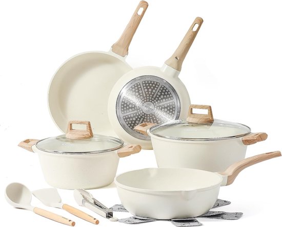 Set De 3 Poêles Fagor Alutherm - 18, 20, 24 Cm, Antiadhésives, Induction
