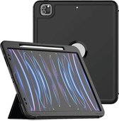 Robuuste Tablet Hoes - Geschikt voor iPad 2022 Hoes 10e Generatie -10.9 inch (2022) - Zwart