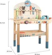 Stevige Houten werkbank-speelgoed-werkplaats-kinder gereedschap-set-garage-kerst cadeau