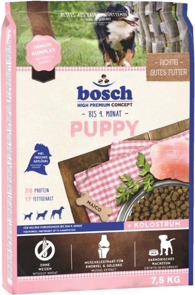 bosch Puppy & Junior Hondenvoer - Dubbelpak: 2 x 7,5 kg