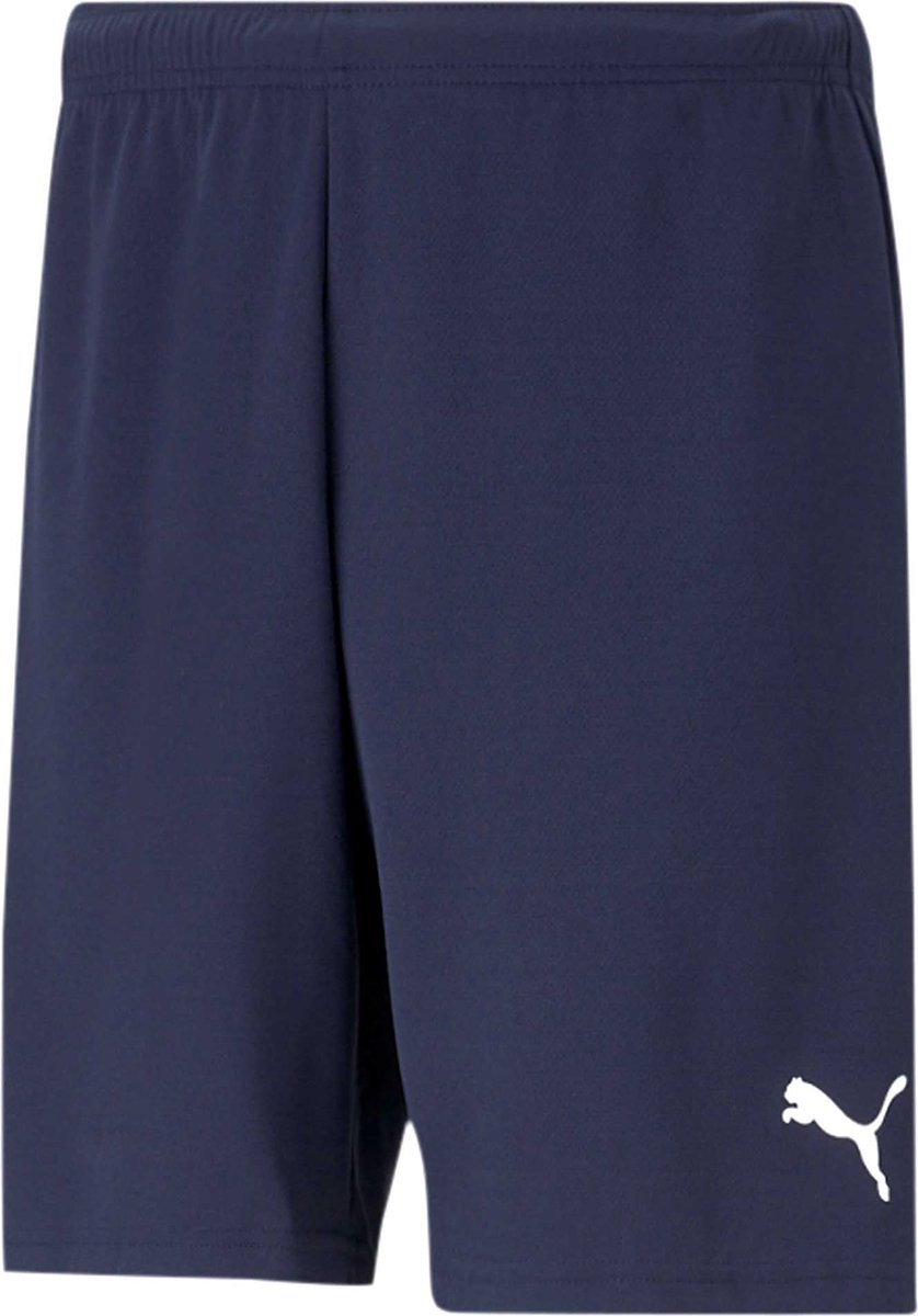 Korte Broek Puma Teamrise Short Blauw - Sportswear - Volwassen