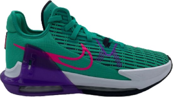 nike lebron Witness VI - groen - paars - wit - maat 44